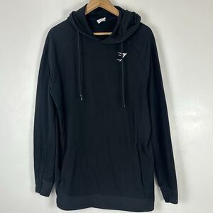 RARE Gymshark Critical Zip Hoodie Black Discontinued Men’s Large  Sweatshirt